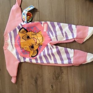 12M Deadstock Lion King Pajamas